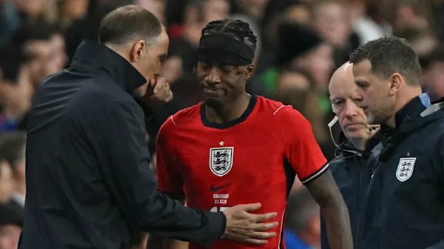 Chấn thương của Madueke không nghiêm trọng như ban đầu