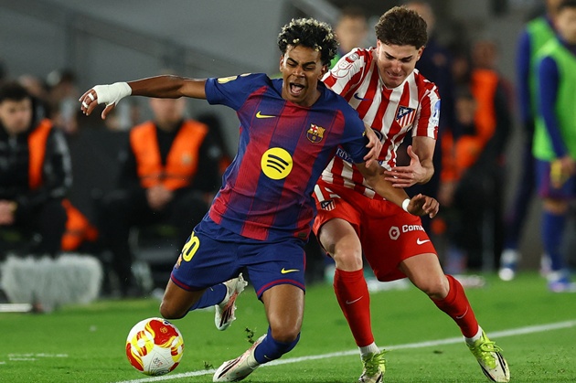 Tham vọng gi&agrave;nh c&uacute;p của Barca phụ thuộc v&agrave;o những trận gặp Atletico