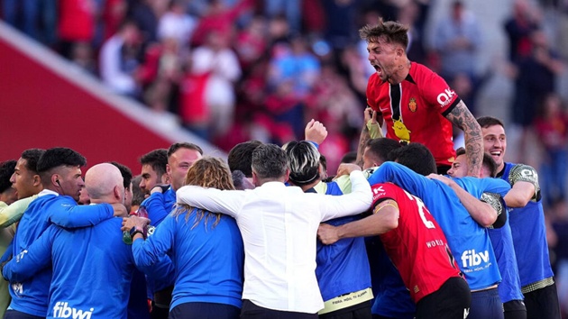 Mallorca cho thấy tinh thần chiến đấu đáng nể