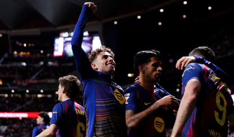 Barca đang nắm lợi thế rất lớn trong cuộc đua La Liga.