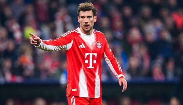 Leon Goretzka dè chừng sức mạnh của Real Madrid.