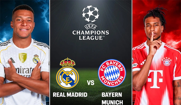 Ảnh bài viết Soi trận Real Madrid vs Bayern Munich: DNA nhà vua lên tiếng