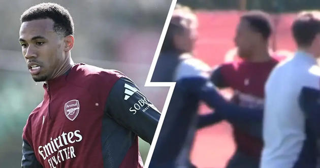 Gabriel Magalhaes dường đ&atilde; sẵn s&agrave;ng cho trận đấu với Sporting CP.