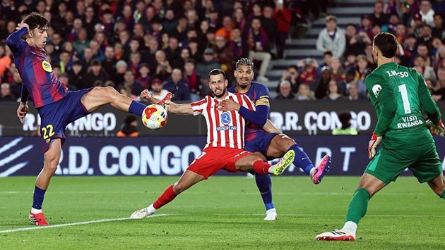 Blaugrana từng đ&aacute;nh bại Atletico 3-0 tr&ecirc;n s&acirc;n nh&agrave; tại Copa Del Rey