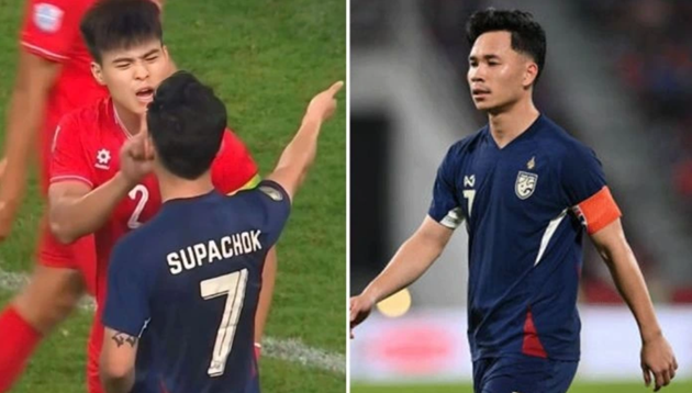 Ảnh bài viết Supachok sa sút khó tin sau bàn thắng vào lưới Việt Nam