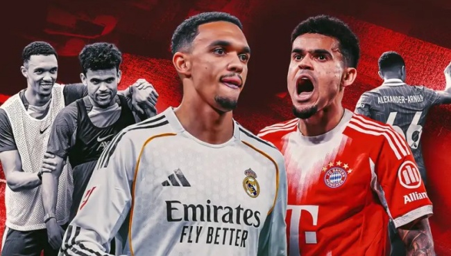 Ảnh bài viết Cuộc đối đầu định mệnh giữa Alexander-Arnold và Luis Diaz tại Champions League