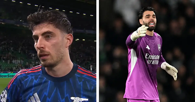 Havertz t&aacute;n dương Raya.