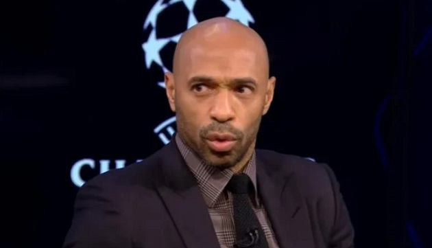 Henry quan ngại về sức công phá của Arsenal.