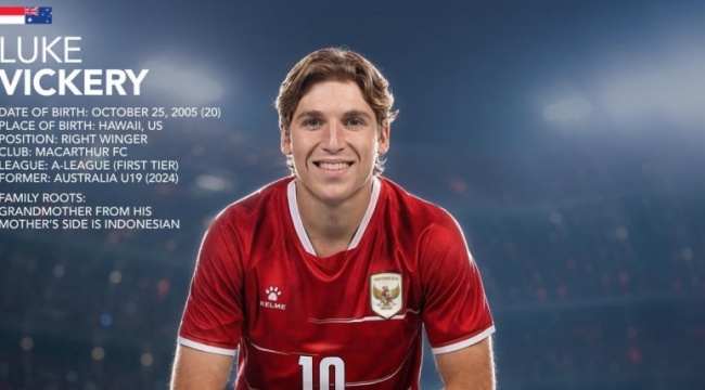 Ảnh bài viết Indonesia đẩy nhanh việc nhập tịch tiền đạo Luke Vickery