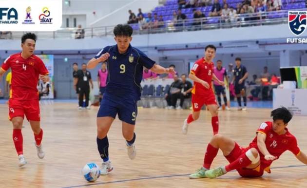 Ảnh bài viết Sai lầm phút cuối, futsal Việt Nam thua Thái Lan 2-4