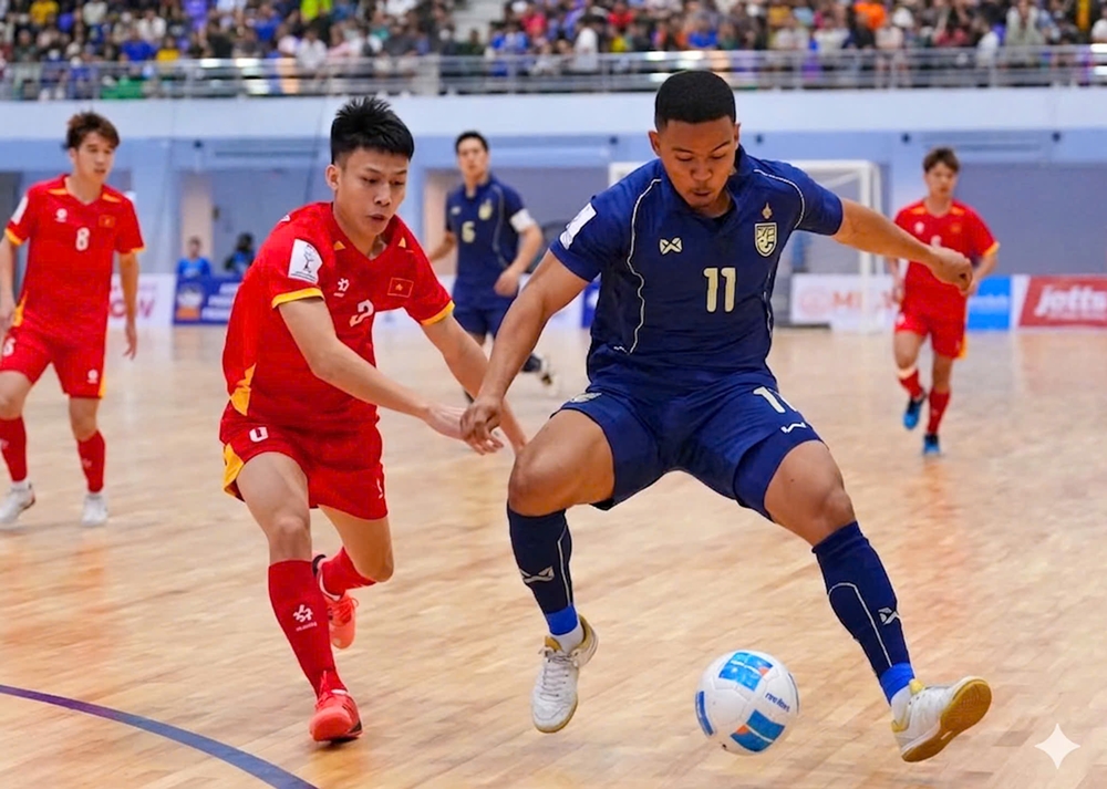 Ảnh bài viết Thua Thái Lan 2-4, Futsal VN đụng Indonesia ở bán kết