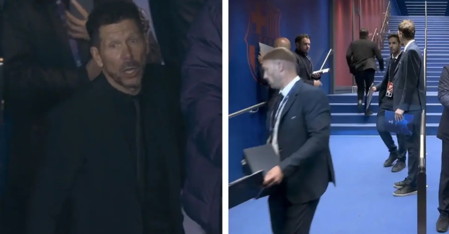 Ảnh bài viết Simeone không bắt tay Hansi Flick sau khi Atletico hạ Barca 2-0