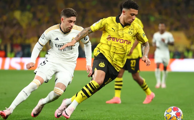 Sancho đã từng tỏa sáng trong màu áo Dortmund.