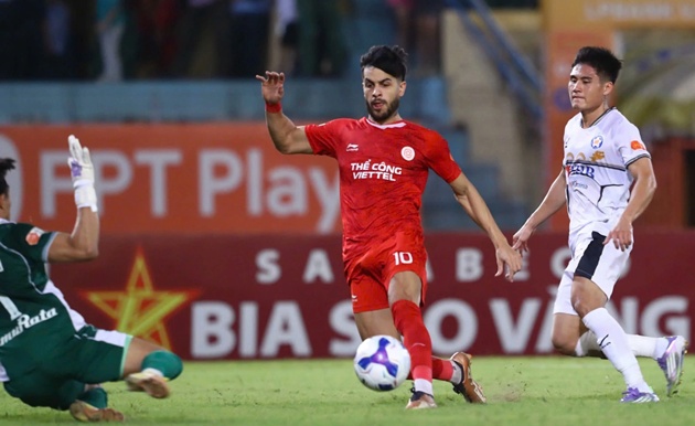 Thể Công Viettel đang có phong độ ấn tượng