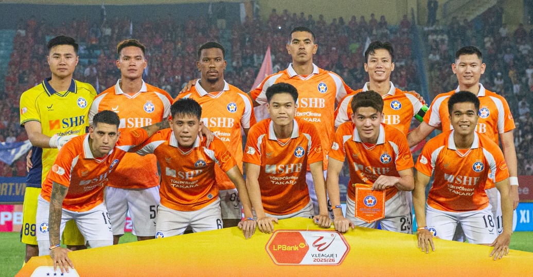 Đà Nẵng được dự đoán khó giành điểm trước SLNA. Ảnh: CLB Đà Nẵng.