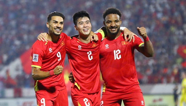 Đội tuyển Việt Nam đang c&oacute; h&agrave;ng c&ocirc;ng chất lượng.