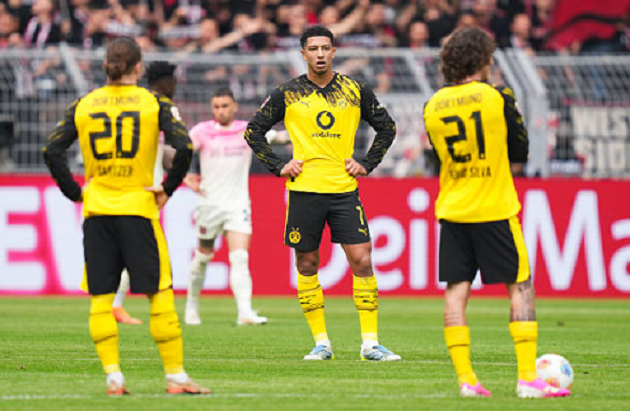 Dortmund đã có một trận đấu kém duyên.