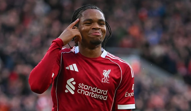 Ảnh bài viết Chấm điểm Liverpool: Ngumoha chói sáng; Salah tìm lại tự tin