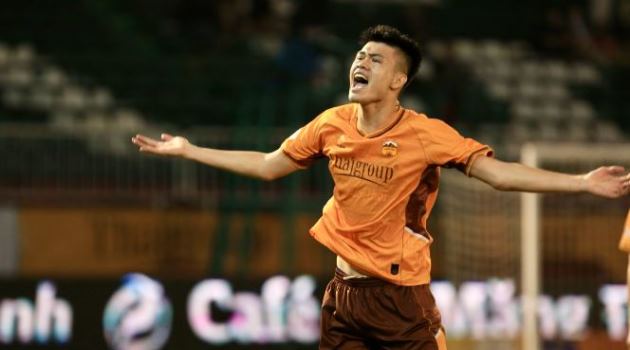 Đinh Quang Kiệt sở hữu chiều cao l&yacute; tưởng của 1 trung vệ.