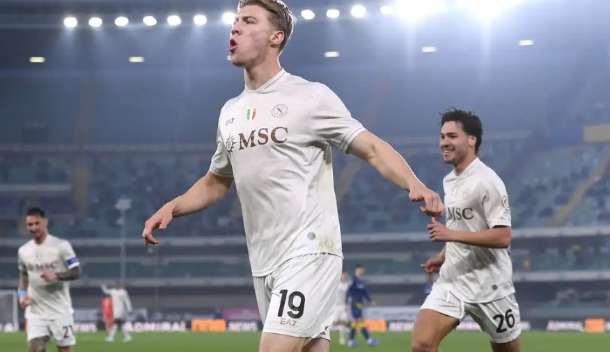 Napoli gần như chắc chắn sẽ kích hoạt điều khoản mua đứt Hojlund.