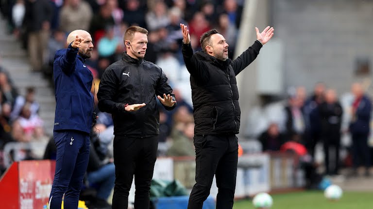 Ảnh bài viết Tottenham thua trận ra mắt của De Zerbi, chính thức xuống nhóm đèn đỏ