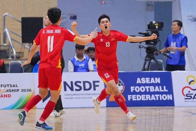 ĐT futsal Việt Nam được báo Đông Nam Á khen ngợi sau trận thắng Australia. Ảnh: VFF