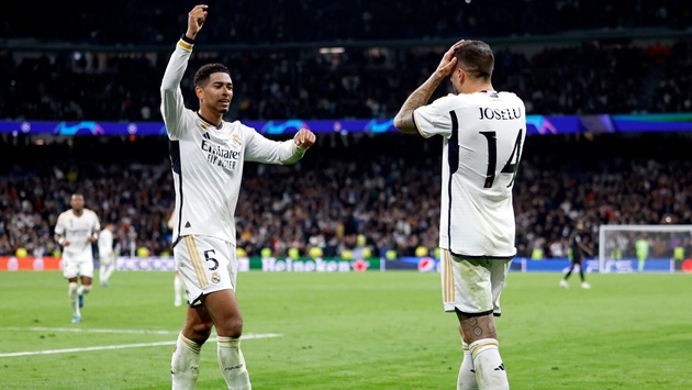 Joselu là cái tên giúp Bellingham có chiến thắng đầu tiên trước Bayern