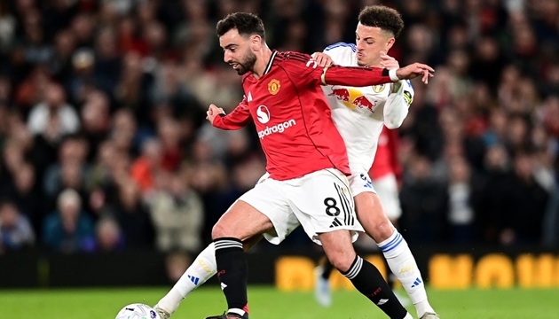 Bruno Fernandes đã chơi đầy nỗ lực.