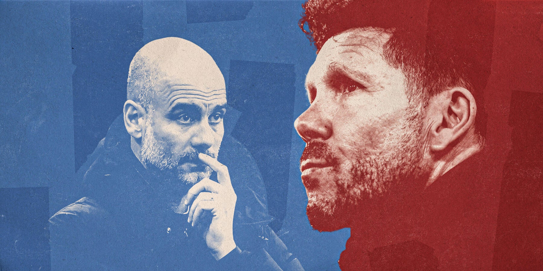 Pep kiểm soát bóng, Simeone kiểm soát không gian.