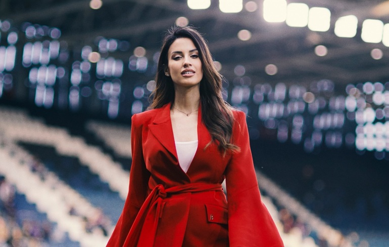 Ảnh bài viết Fan phát sốt vì nữ MC trận Atalanta gặp Juve