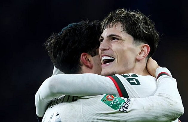 Garnacho đang cố gắng thay đổi trong màu áo Chelsea.