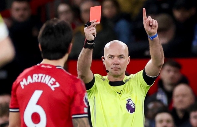 Ảnh bài viết Man Utd chính thức kháng cáo thẻ đỏ của Lisandro Martinez