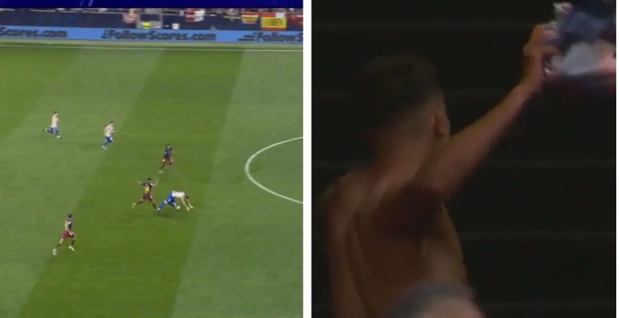 Garcia khiến Barca phải chơi thiếu người.