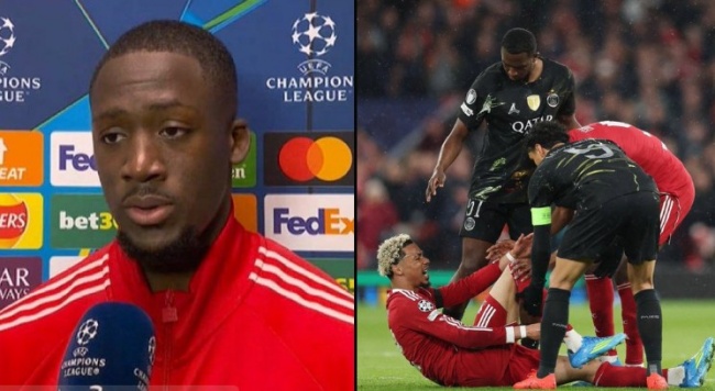 Ảnh bài viết Konate gửi lời cầu nguyện cho Ekitike sau chấn thương nặng