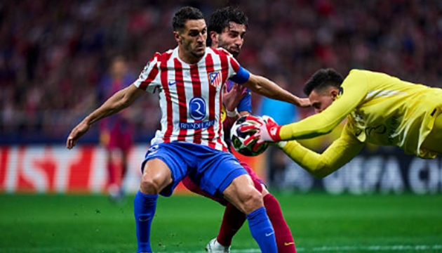 Ảnh bài viết Chấm điểm Atletico Madrid: Bản lĩnh Koke và Llorente át vía Barca