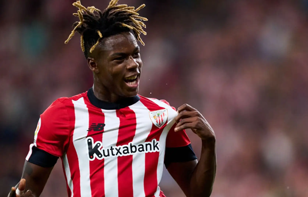 Nico Williams được nhiều đội bóng lớn Ngoại hạng Anh quan tâm.