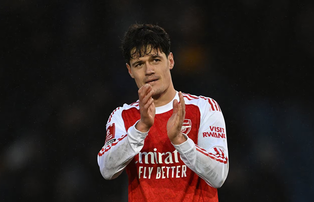 Christian Norgaard có thể thay thế Declan Rice ở trận tái đấu với Sporting.