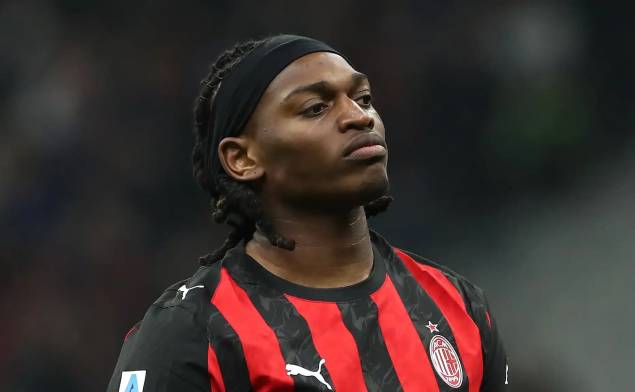 Ảnh bài viết Arsenal tranh Rafael Leao với dàn đại gia Ngoại hạng Anh