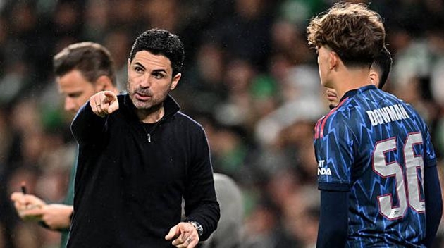 Mikel Arteta có thể tìm giải pháp từ Max Dowman.