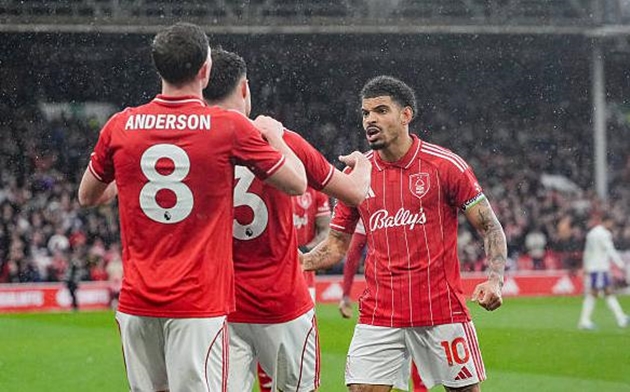 Nottingham Forest đang nắm lợi thế lớn ở trận đấu này.