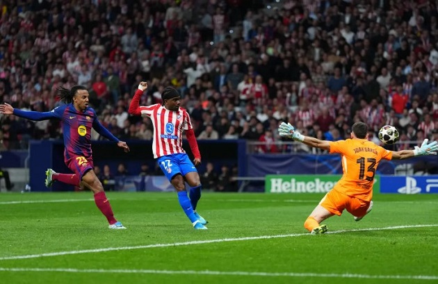 Atletico đã không cho Barca có cơ hội lật ngược thế cờ ở trận lượt về.