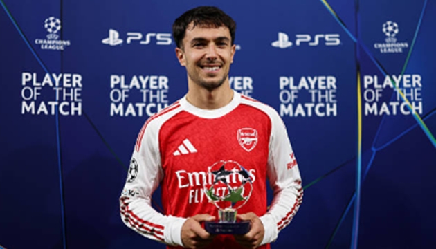 Ảnh bài viết Chấm điểm Arsenal: Hàng thủ rực sáng; Zubimendi bùng nổ