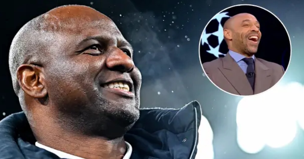 Vieira và Henry khuấy động trường quay CBS Sports.