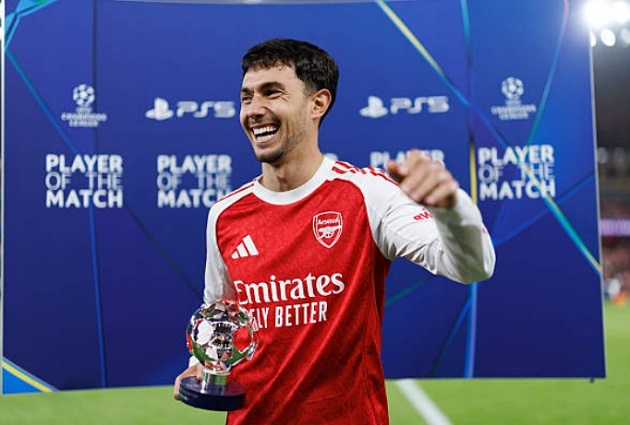 Ảnh bài viết Arsenal vào bán kết và điểm tựa Martin Zubimendi trước Man City