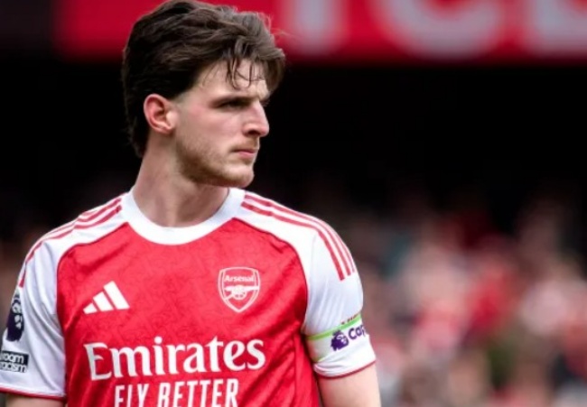 Rice là trụ cột Arsenal.