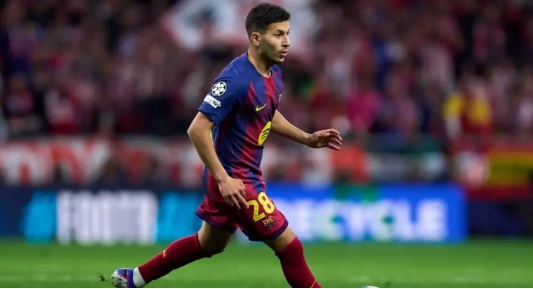 Ảnh bài viết Roony Bardghji cân nhắc rời Barca vì không thể cạnh tranh với Lamine Yamal