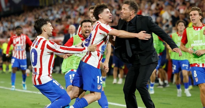 Atletico một lần nữa dừng chân ở trận chung kết.