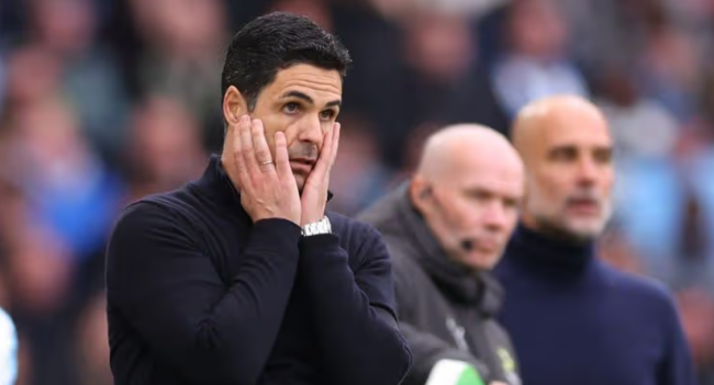 Ảnh bài viết Cửa vô địch của Arsenal chưa khép lại sau thất bại tại Etihad