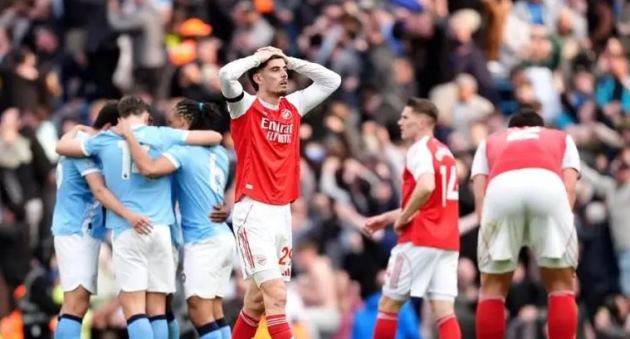 Ảnh bài viết Cơn ác mộng cũ ám ảnh Arsenal khi Man City trỗi dậy