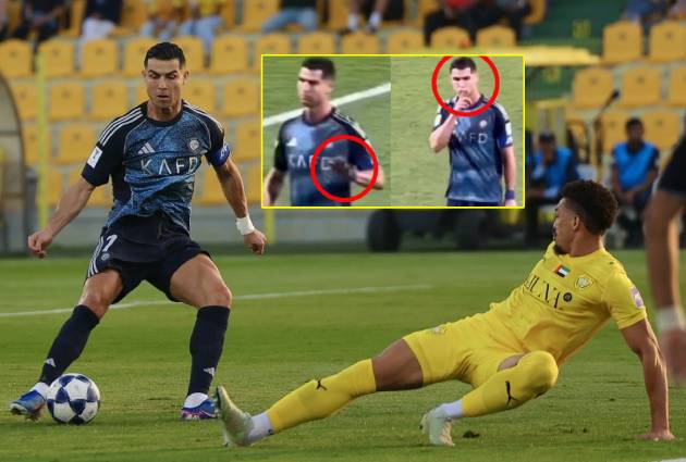 Ronaldo đáp trả bằng bàn thắng khi bị CĐV hô vang tên Messi.